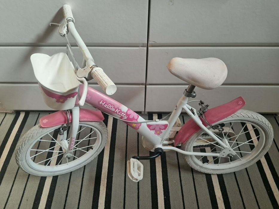 Bicicleta criança  Hello Kitty