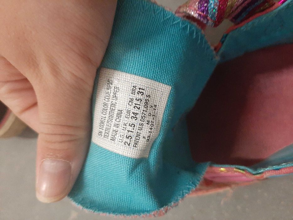 Sapatilhas sketchers t.34