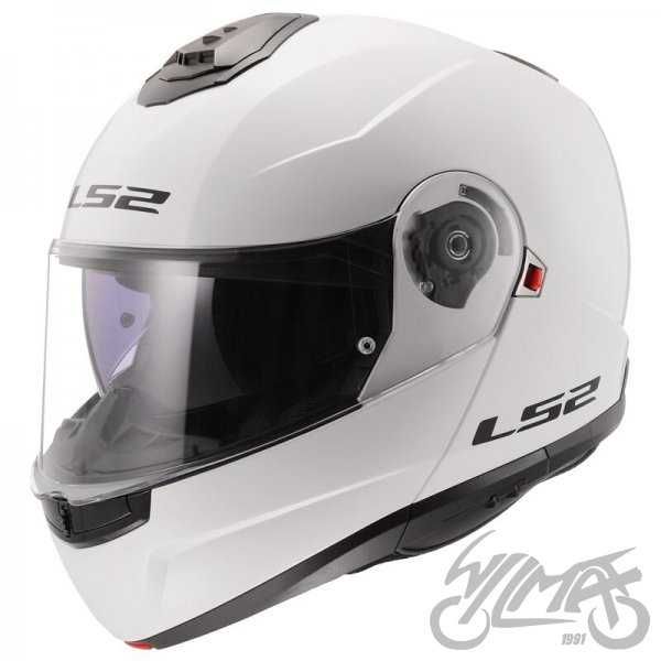 Kask Motocyklowy LS2 FF908 Strobe II Solid z otwieraną szczęką Blenda