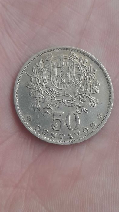 Moeda 50 Centavos 1940