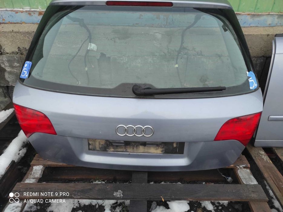 Audi a4 b7 LY7H klapa bagażnika kombi kompletna w kolor