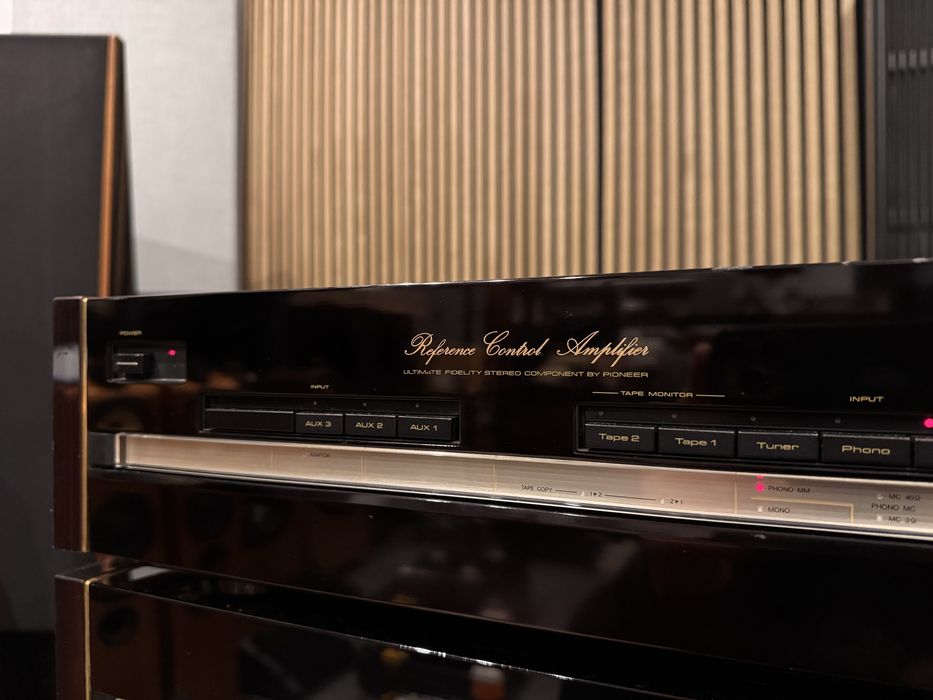 Pioneer M-90a C-90 koncowka przedwzmacniacz zestaw stereo Urushi