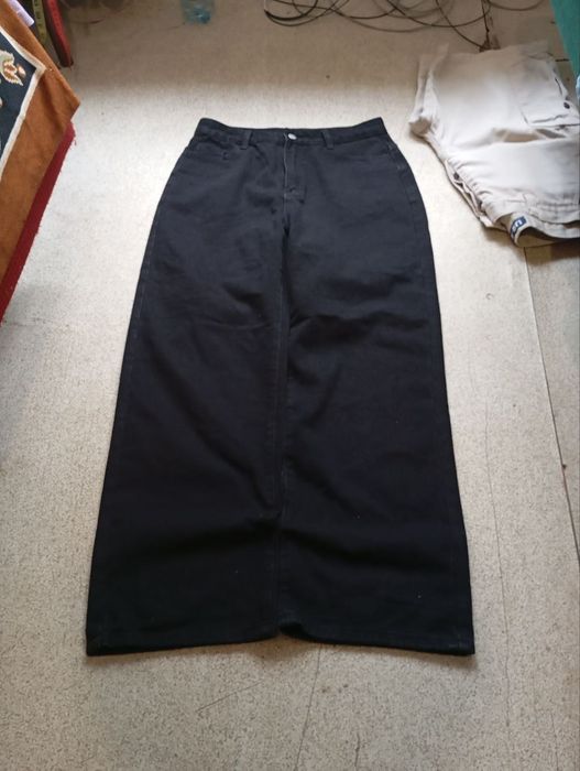 широкие чёрные джинсы super baggy jeans black jnco x southpole type vintage чорні широкі джинси дуже широкі ultra baggy