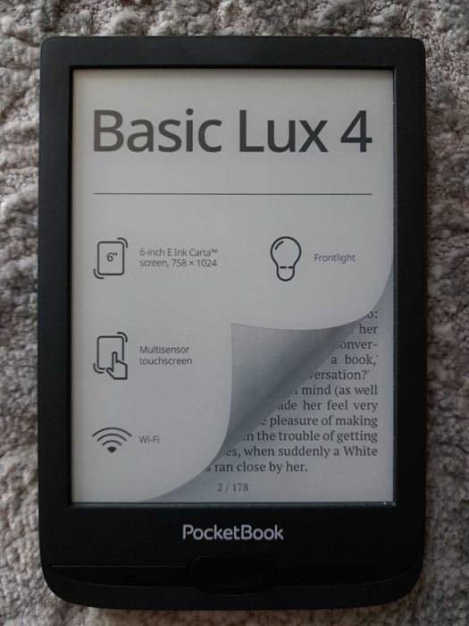 Ebook Pocketbook Basic Lux 4