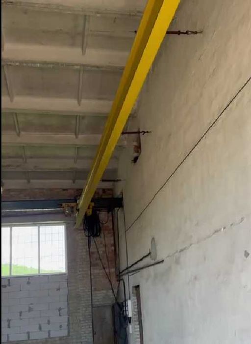 Продаж виробничо-складських приміщень 770 м2 з кран балкою