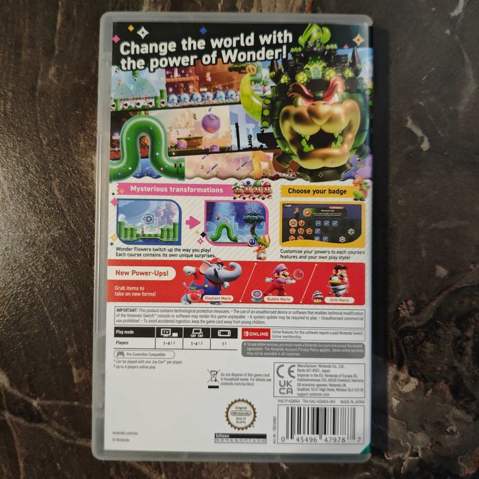 Super Mario Bros Wonder Nintendo Switch