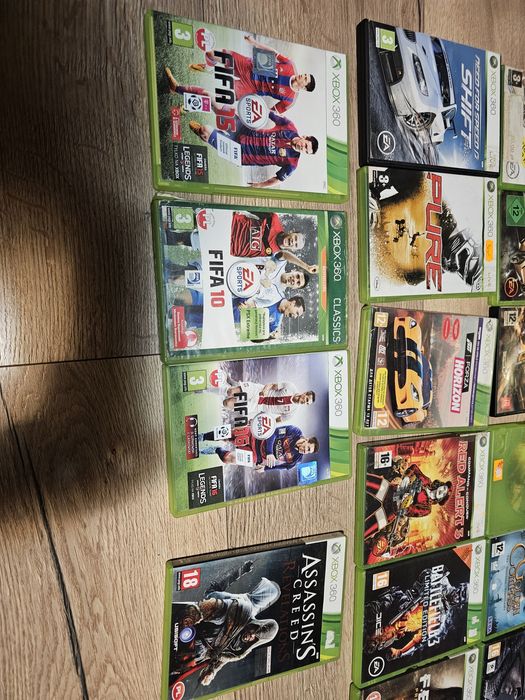Xbox 360 slim 500 gb kinect 48 gier