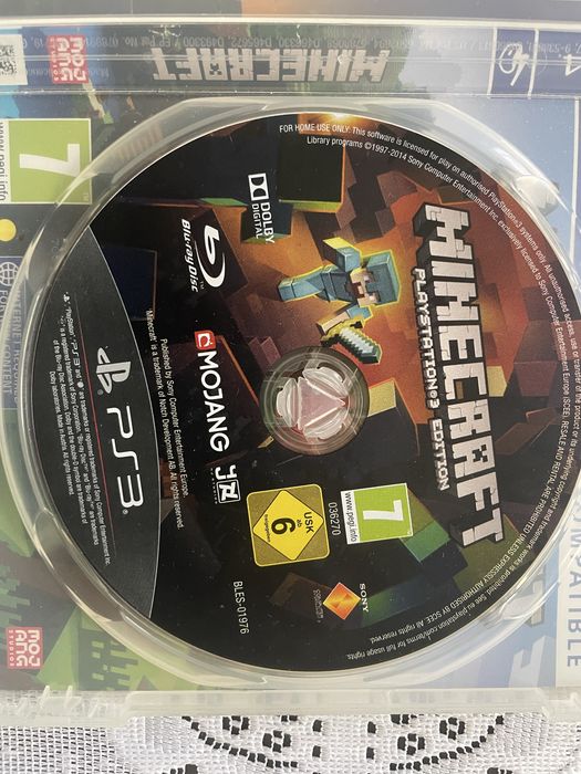 Gra minecraft na ps3