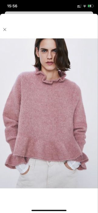 Светр zara з альпаки
