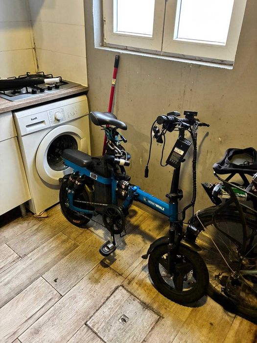 Bicicleta eléctrica dobrável Honeywhale S6 Pro