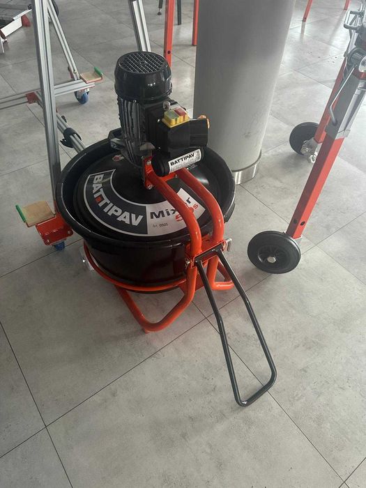 Mieszalnik BATTIPAV MIXER 50 SUPER 65L/230V do mieszania kleju fugi zaprawy betonu farb tynków mieszadło płytkarstwo glazórnictwo