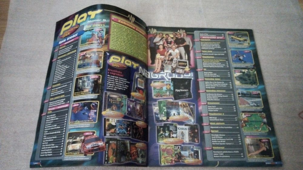 Czasopismo Play z dodatkiem wrzesień 2001 r.