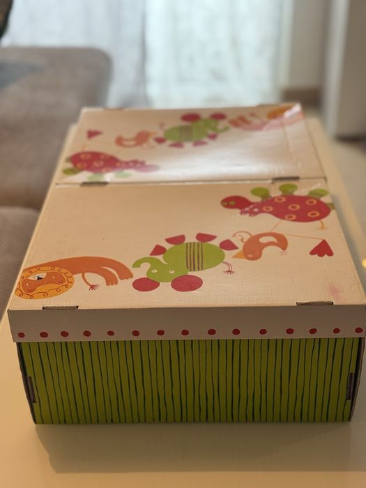 2 caixas para arrumacao