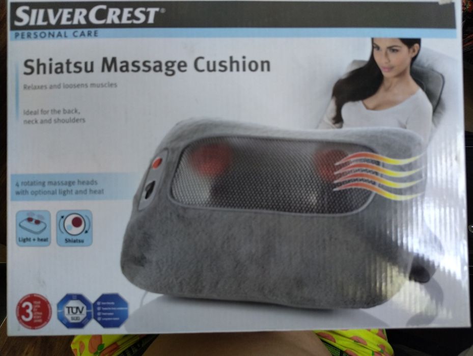Poduszka masującą, masażer SilverCrest Lidl jak nowa
