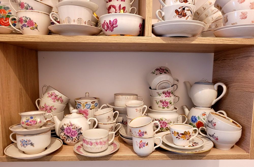 Чайные пары фарфор