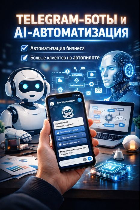 Создания Теlеgram-ботов и АI-автоматизации