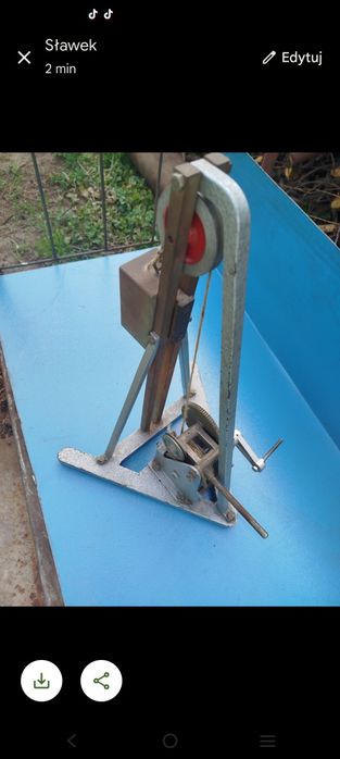 Stary model szkolny pomoc  naukowa  kafar