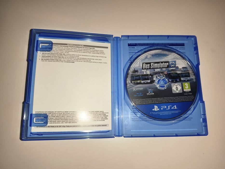 Gra Ps4 Bus Simulator PL gry PlayStation 4 Crash Spyro Rayman Sonic