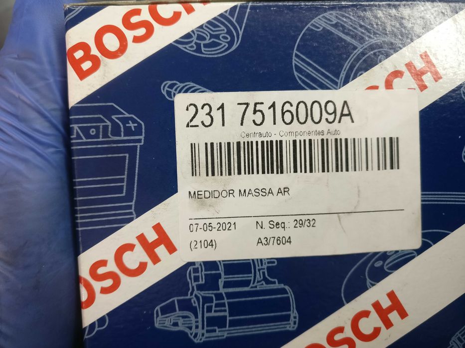 medidor massa ar Bosch opel