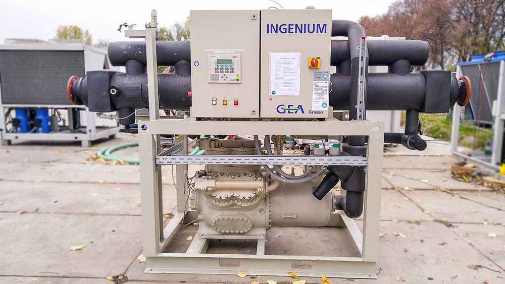 Аміачний Чіллер / Чиллер GEA GRASSO 350 кВт 2005 р. Б/У