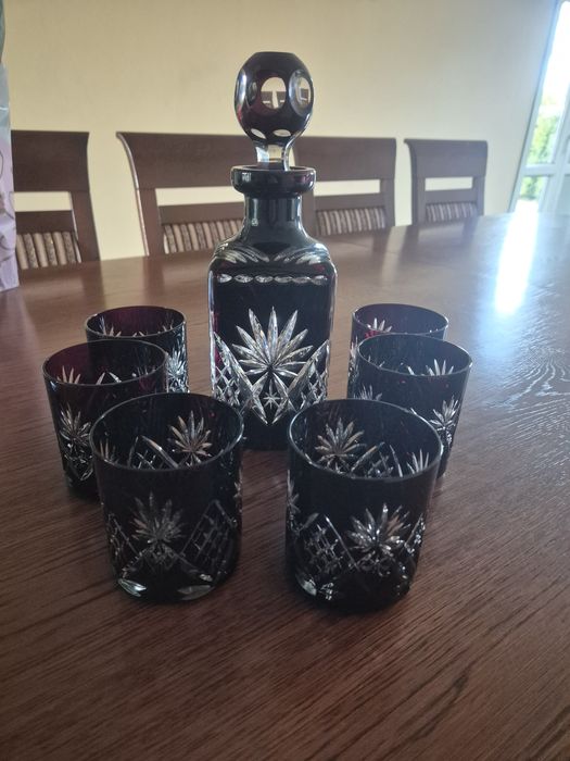 Karafka do czerwonego whisky