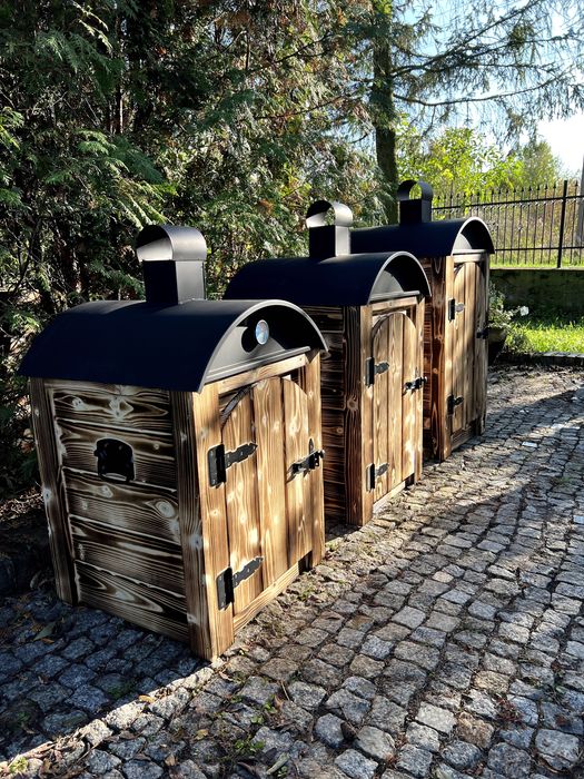 Wędzarnie Drewniane Ogrodowe Komora Wędzarnicza