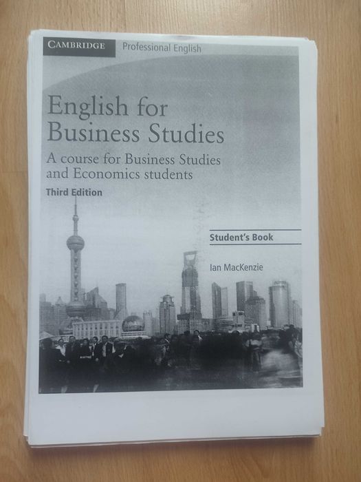 English for business studies. Third edition