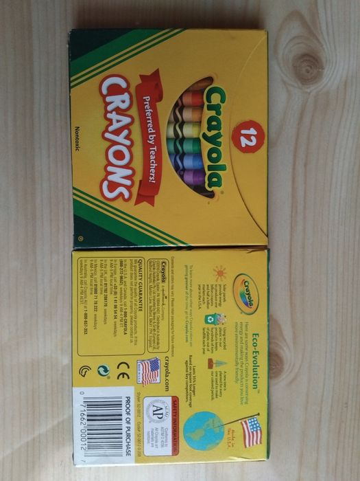 Воскові олівці дитячі