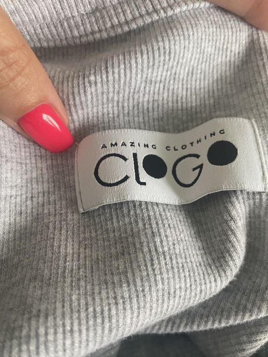 CloGo sukienka midi prążek  L 38/40/42