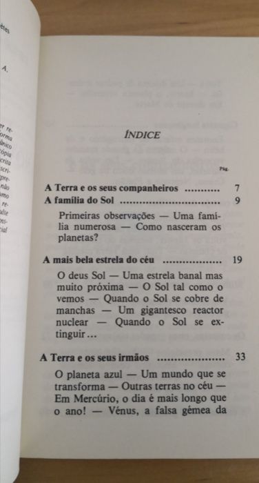 Um Sol e Nove Planetas