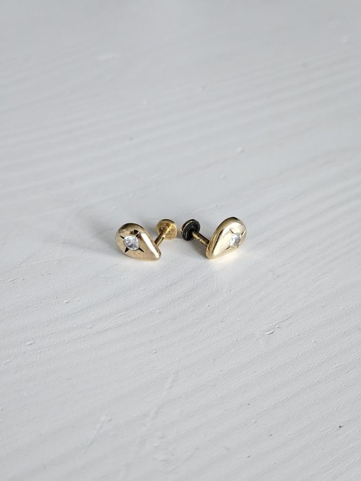 Kolczyki Ania Kruk, srebro 925 pokryte złotem