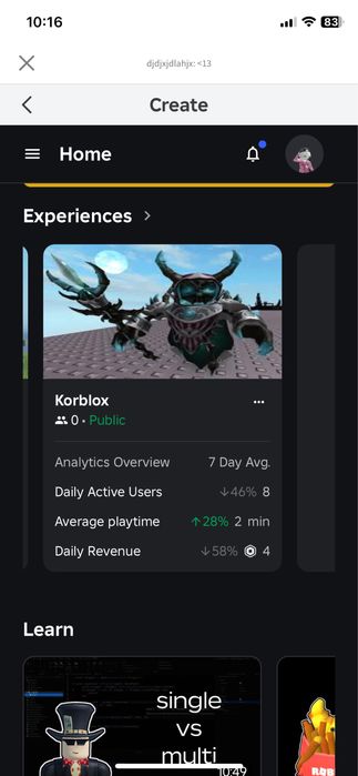 Продається акаунт в роблокс