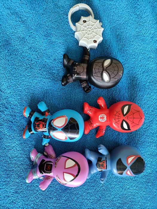 Lote 5 figuras Spiderman