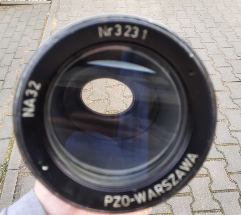 Obiektyw PZO NA32 nasadka anamorfotyczna