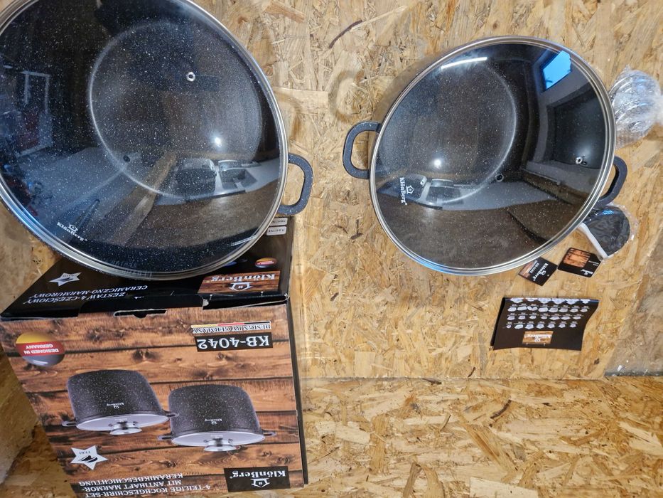 Zestaw garnków KlönBerg ceramiczne 4 el. KB-4042