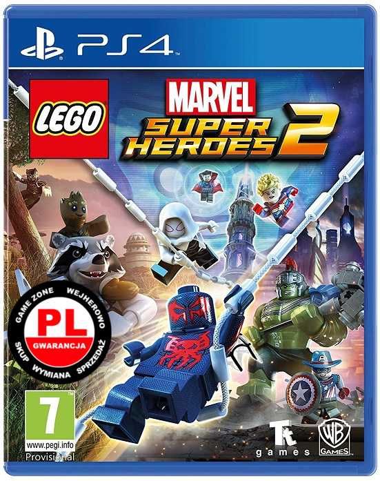 LEGO Marvel 2 Super Heroes PS4 + Slim + Pro + PS5 = PŁYTA PL Wejherowo