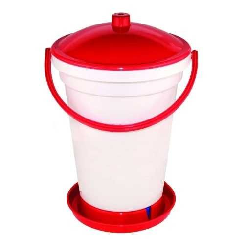 Poidło wiadrowe 24l dla drobiu automatyczne z uchwytem