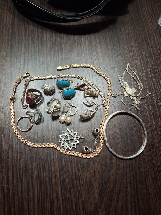 Серебряные сережки