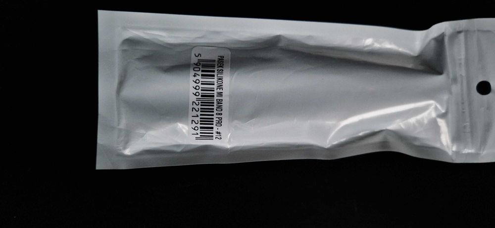 Pasek silikonowy do XIAOMI MI BAND 8 PRO/REDMI WATCH 4 czarny