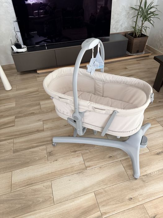 Ліжечко дитяче Chicci 5 в 1 Baby Hug Pro, кокон Cocoonababy