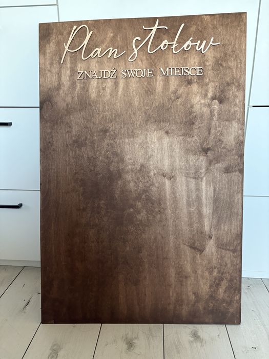 Tablica plan stołów