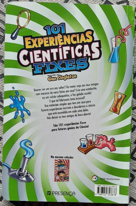 Livro - 101 Experiências Científicas Fixes
