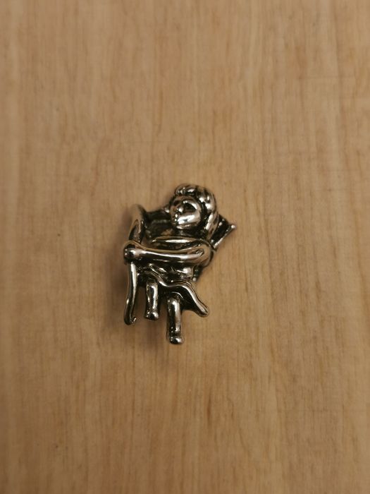 Charms koralik amorek na bransoletkę walentynki