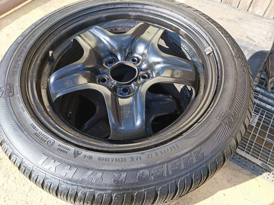 5x115 Stal Felgi stalowe strukturalne Oryginalne 17 Koła Zimowe Zima CHEVROLET ORLANDO CRUZE CAPTIVA OPEL ANTARA ASTRA J ZAFIRA C INSIGNIA B II 5,5-7mm Legnica ALU-RAD 225/50