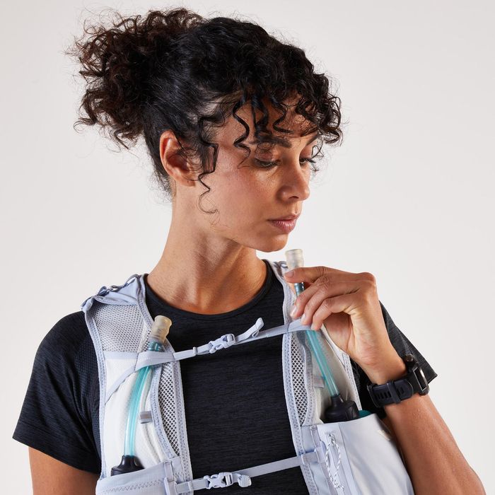 Mochila de Trail Running 8L 2 Flasks 500 ml incluídas - KIPRUN