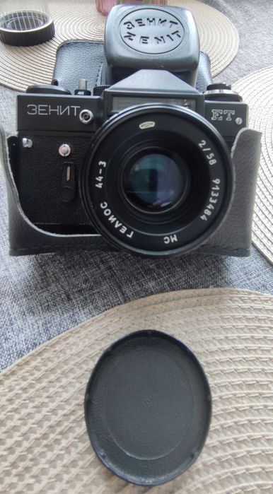 Zestaw Analogowy Zenit ET + Helios 44-3 MC + Jupiter-37A + Industar-61 | STAN IGŁA