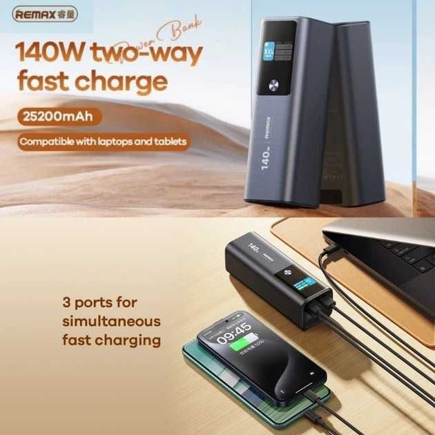 Повербанк с быстрой зарядкой,Зарядное устройство для ноутбука 25200mAh