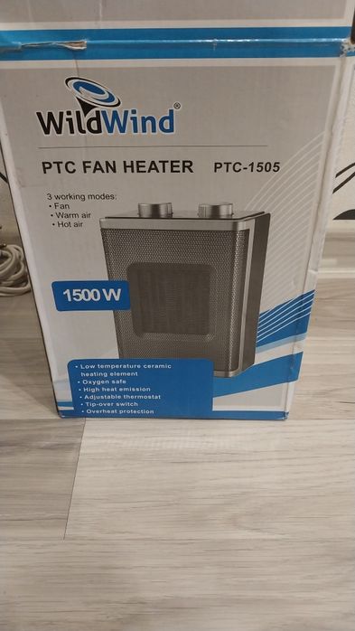 Электровентелятор метало-керамический РТС-1505