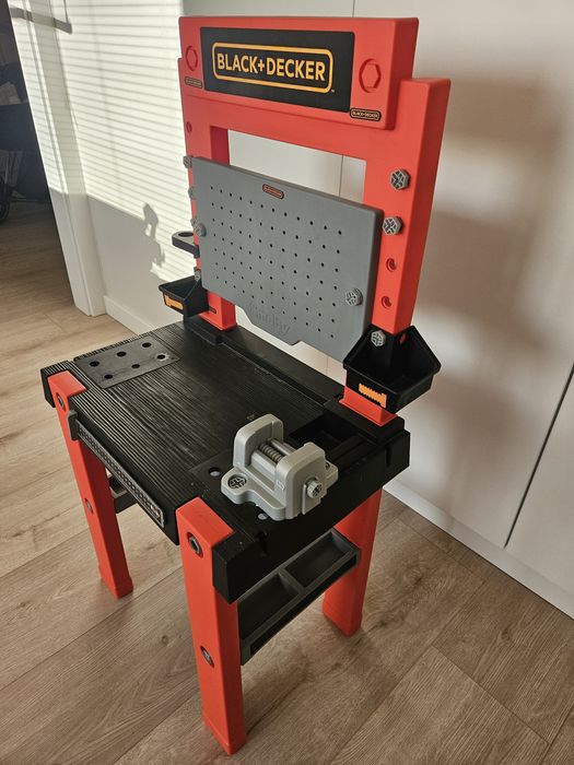 Warsztat dla dzieci / narzędziowy warsztat majsterkowicza Smoby Black+