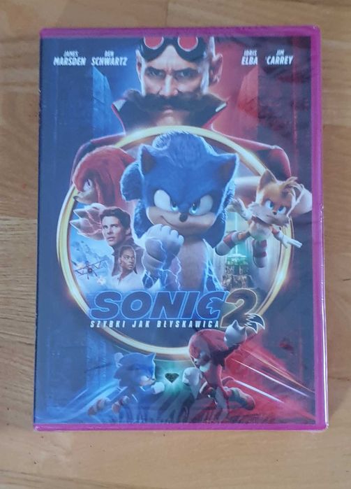 Film na DVD Sonic 2 Dubbing PL NOWE